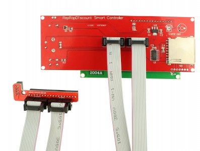 Controlador Gráfico para Painel de Impressora 3D RepRap com LCD 20x4 e Slot SD - Imagem 3