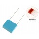 Capacitor de Poliester 100nF 400V (104/100K/0,1uF) - Thumb 1