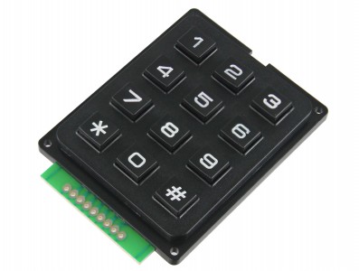 Teclado Matricial 3x4 12 Teclas - Imagem 1