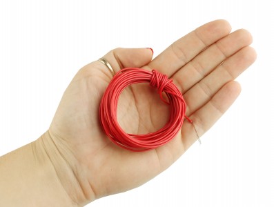 Cabo Flexível TiaFlex 5m - 0,14mm² - Vermelho - Imagem 3