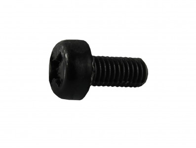 Parafuso Plástico em Nylon M3 x 6mm Phillips (Preto) - Kit com 10 unidades - Imagem 2