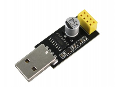 Adaptador USB para Módulo WiFi ESP8266 ESP-01 - Imagem 1