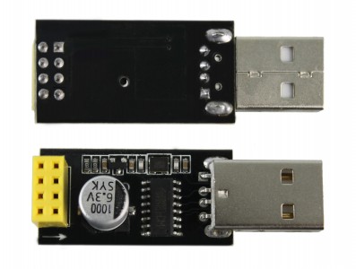 Adaptador USB para Módulo WiFi ESP8266 ESP-01 - Imagem 3