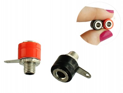 CONECTOR  BANANA FEMEA 4MM - Imagem 1