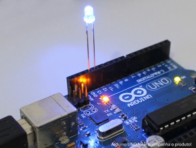 LED Azul de Alto Brilho 3mm - Imagem 3