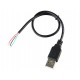 Cabo USB Macho Com 4 Fios DIY - Thumb 1