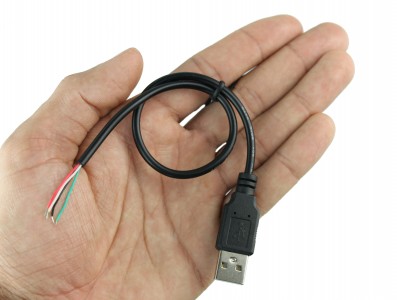 Cabo USB Macho Com 4 Fios DIY - Imagem 4