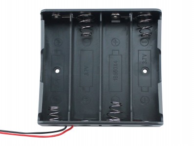 Suporte para Bateria 18650 Li-ion - 4 Slots - Imagem 3