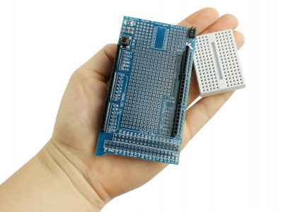 Mega Protoshield V3 / Prototype para Arduino Mega + Protoboard 170 pontos  - Imagem 4