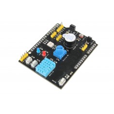 Shield Multifunções HY-M302 para Arduino com DHT11, LM35, Receptor IR, LDR, LEDs, Buzzer e Outros