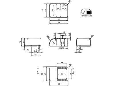 CF-066/2.CX E TP ABS PRETO - Imagem 5