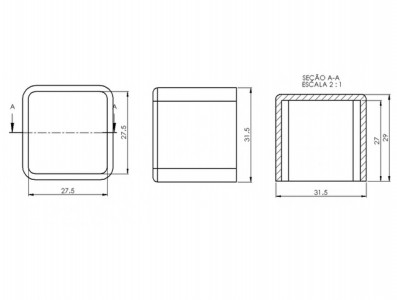 Caixa Patola / Case para Montagem 29 x 31 x 31 mm - PB-030 - Imagem 5