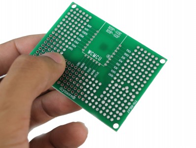 Placa Adaptadora para ESP-32, ESP-12E e ESP-12F / Expansor de Pinos 50x70mm - Imagem 2