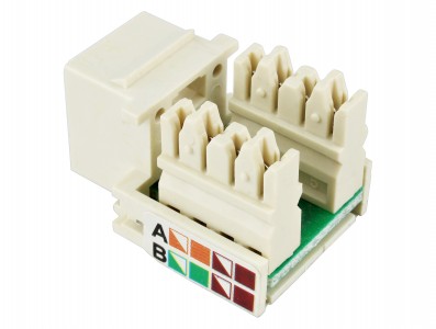 TOMADA KEYSTONE RJ45/CAT5E - Imagem 2