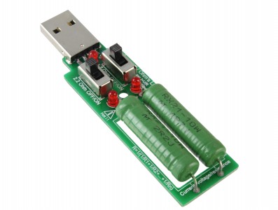 RESISTOR DE DESCARGA USB  2A / 3A - Imagem 2