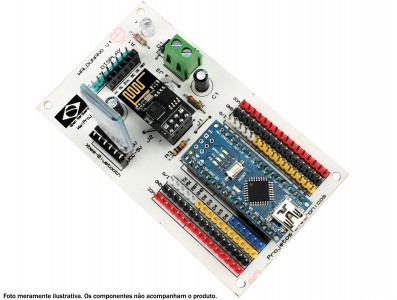 Waldunano V1 Shield para Arduino Nano com Conexão para ESP8266, Bluetooth, Display, Xbee - Imagem 3