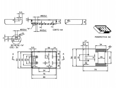 CF-070/2.CX E TP ABS PRETO - Imagem 7