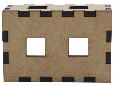 Case em MDF para Mini Termo Higrômetro - Imagem 3