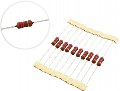 Resistor 2k2 2W - Kit com 10 unidades - Imagem 1