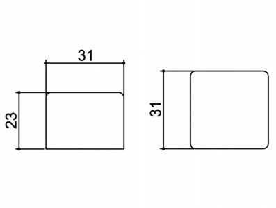 Caixa Patola / Case para Montagem 23 x 31 x 31 mm - PB-030/2 - Imagem 4