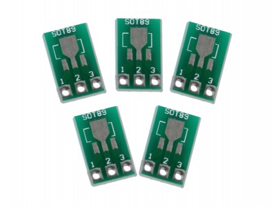 Adaptador Sot223 / Sot89 SMD Para DIP - Kit com 5 Unidades - Imagem 1