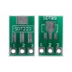 Adaptador Sot223 / Sot89 SMD Para DIP - Kit com 5 Unidades - Thumb 2