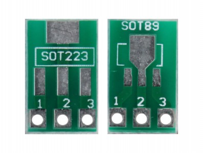 Adaptador Sot223 / Sot89 SMD Para DIP - Kit com 5 Unidades - Imagem 2