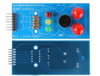 First Robot / Módulo Robô Led para Interação com o Público - PL2  - Imagem 3