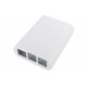 Case para Raspberry Pi 3 / Pi 2 e B+ CS10 em ABS Branco - Thumb 1