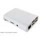 Case para Raspberry Pi 3 / Pi 2 e B+ CS10 em ABS Branco - Thumb 5