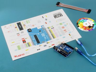 Tabela de Pinos Arduino Uno R3 em Couchê Liso com Alta Resolução - Imagem 4