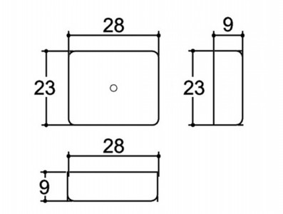 Caixa Patola / Case para Montagem 9 x 23 x 28 mm - PB-028 - Imagem 4