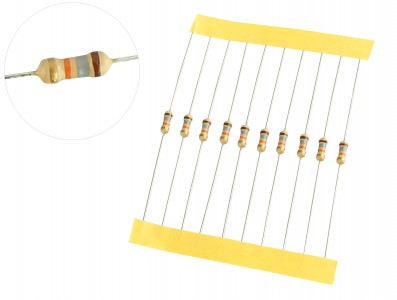 Resistor 18K 1/4W - Kit com 10 unidades - Imagem 1