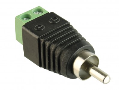 Plug RCA Macho com Bornes - Imagem 2