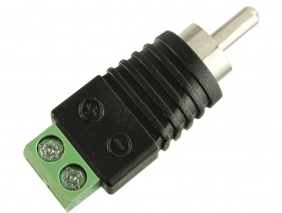 Plug RCA Macho com Bornes - Imagem 3