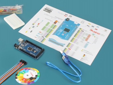 Tabela de Pinos Arduino Mega 2560 em Couchê Liso com Alta Resolução - Imagem 4