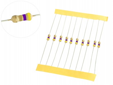 RESISTOR CR25 4R7 - Imagem 1