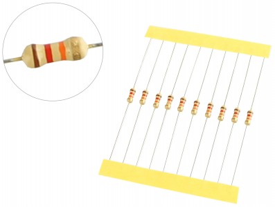 Resistor 12K 1/4W - Kit com 10 unidades - Imagem 1