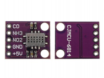 Sensor de Qualidade do Ar MICS-6814 / Sensor de Gás Monóxido de Carbono, Dióxido de Nitrogênio, Amônia, Metano e Outros - Imagem 2