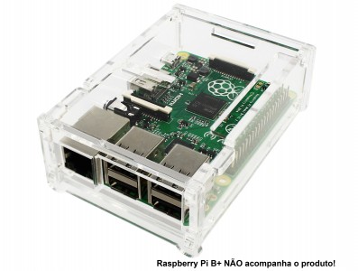 Case Para Raspberry Pi Modelo B E B Em Acr Lico Cat Usinainfo