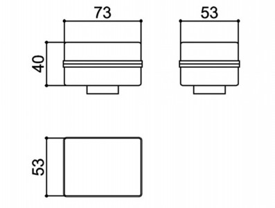 Caixa Patola / Case para Montagem 40 x 53 x 73 mm - PB-073/2 - Imagem 4