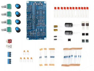 Pré Amplificador Preamp Hi - Fi 10X NE5532 Estéreo DIY - Imagem 2