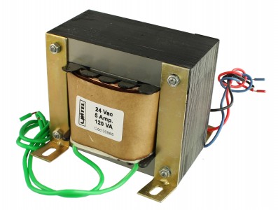 Transformador / Trafo 24V / 5A (BIVOLT) - Uso Geral - Imagem 1