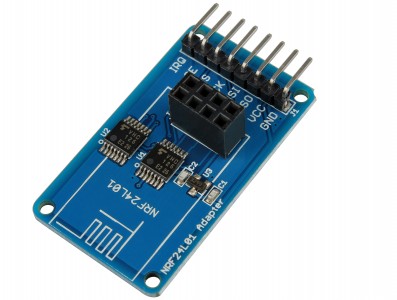 Adaptador Para NRF24l01 Arduino com Regulador e Conversor de Nível Lógico On-Board - AN24 - Imagem 1