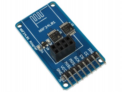 Adaptador Para NRF24l01 Arduino com Regulador e Conversor de Nível Lógico On-Board - AN24 - Imagem 2