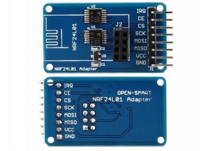 Adaptador Para NRF24l01 Arduino com Regulador e Conversor de Nível Lógico On-Board - AN24 - Imagem 3