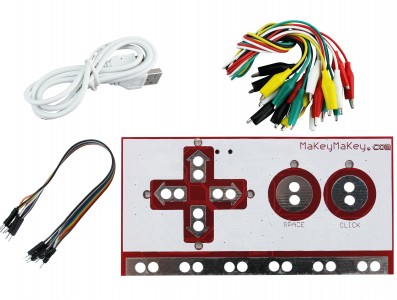 Makey Makey Kit Piano Sensor Touch com Cabo USB e Jacaré + Jumpers - Imagem 1