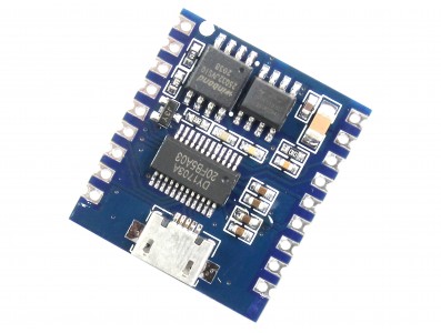 Módulo MP3 DY-SV17F com Memória 4 MByte I/O UART 5W - Imagem 1