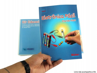 Kit Educacional Livro "Eletrônica Fácil - Charles Platt" - Imagem 4