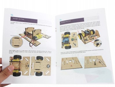 Robô Sumo Zumo Robot Arduino Completo RS100 - Imagem 5